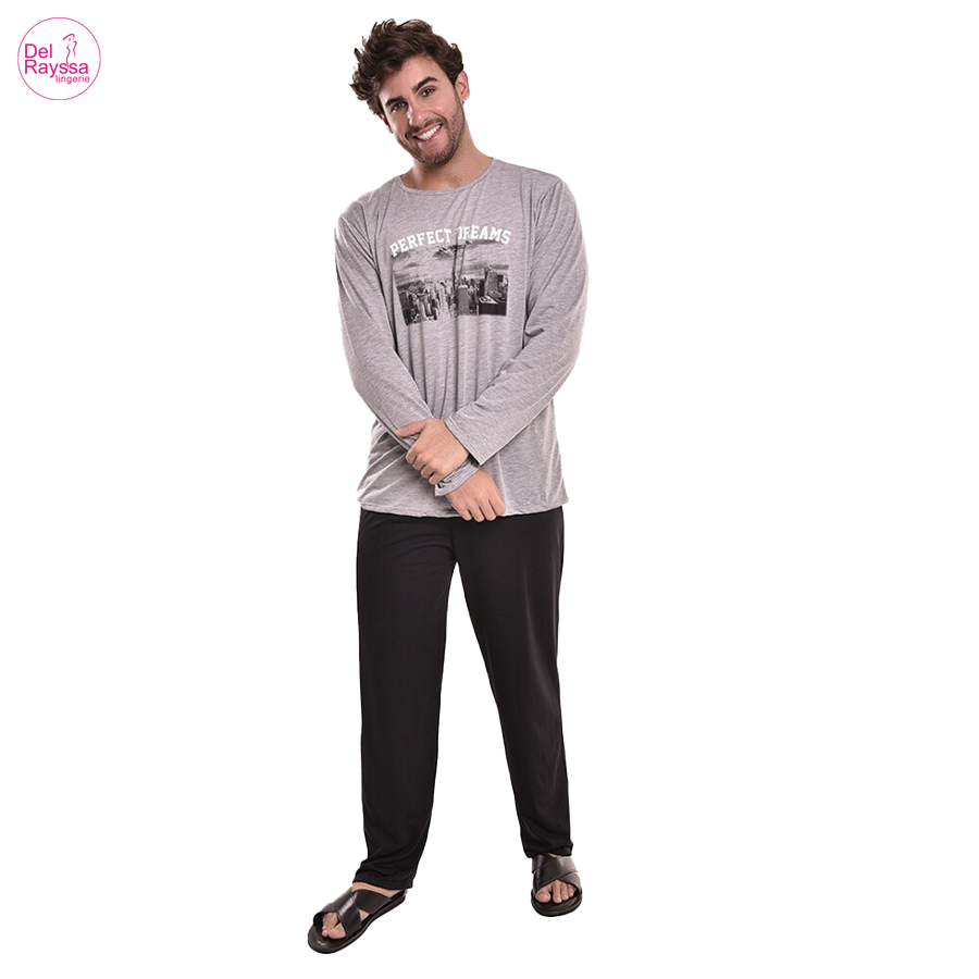 Pijama Longo Adulto – Ref: 120125 - Del Rayssa