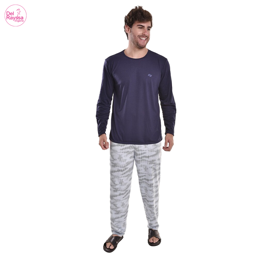 Pijama Longo Adulto – Ref: 120126 - Del Rayssa