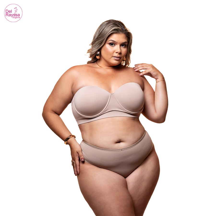 Sutã Top plus size – Ref: 1101320 - Del Rayssa